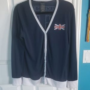 Doctor Who Tardis Button Up Sweater